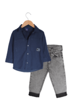 Erkek Çocuk Bayramlık Gömlek ve Pantolon Takımı